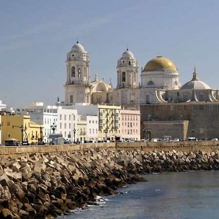 Cadiz Playa La Caleta Terraza Con Barbacoa Lejlighed Eksteriør billede